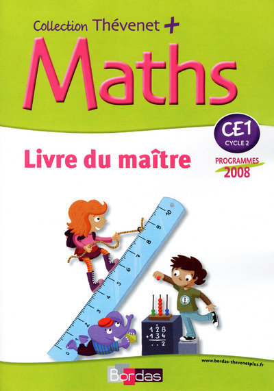 Image de Thévenet+ Mathématiques CE1 2009 Livre du maître
