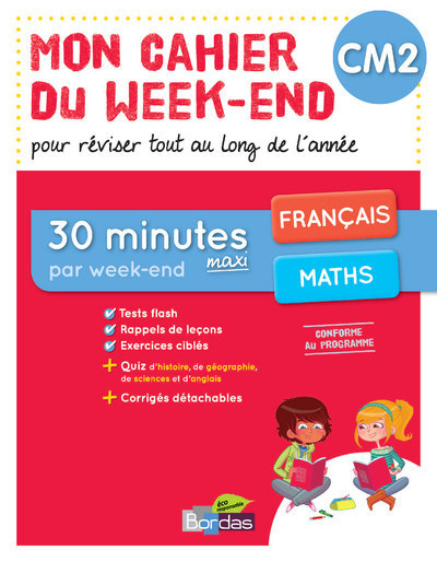 Image de MON CAHIER DU WEEK-END CM2