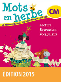 Image de Mots en herbe CM 2015 Manuel élève