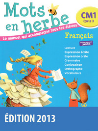 Image de Mots en herbe CM1 2013 Manuel de l'élève