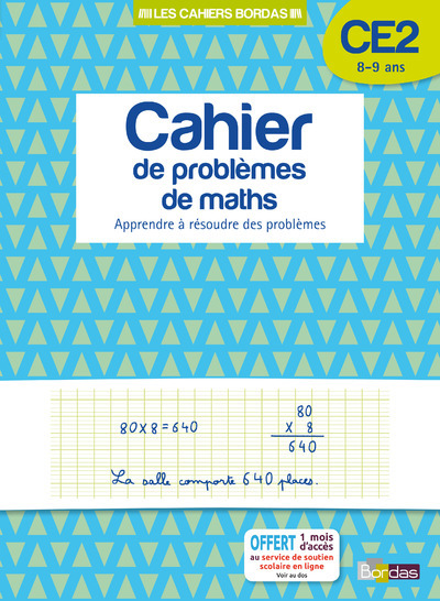 Image de Les cahiers Bordas - Cahier de problèmes de maths CE2