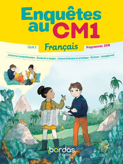 Picture of Enquêtes au CM1 Français Manuel élève 2019
