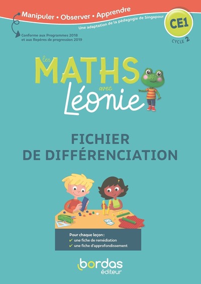 Picture of Les Maths avec Léonie CE1 2020 Fichier de différenciation photocopiable