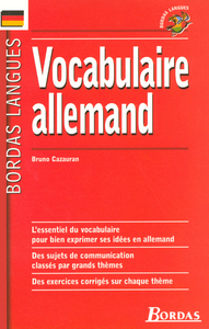 Picture of Bordas Langues - Vocabulaire allemand