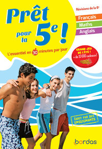 Picture of Prêt pour la 5e ! - L'essentiel en 30 minutes par jour