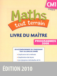 Image de Maths tout terrain CM1 2010 Livre du maître