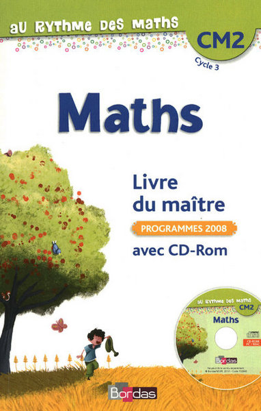 Image de Au Rythme des maths CM2 2010 Livre du maître avec CD-Rom