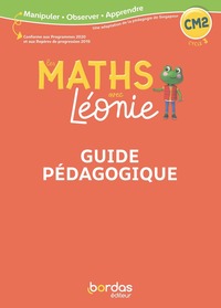 Image de Les maths avec Léonie - CM2 - 2023 - Guide pédagogique