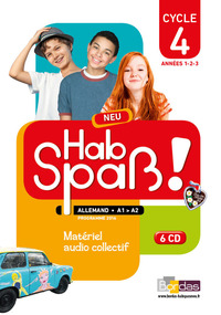 Picture of Hab Spaß ! Neu Allemand Cycle 4 2017 Matériel audio collectif
