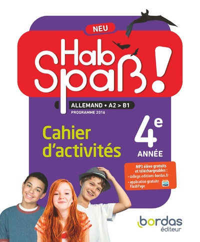 Picture of Hab Spaß ! Neu Allemand 4ème année 2018 Cahier d'activités élève