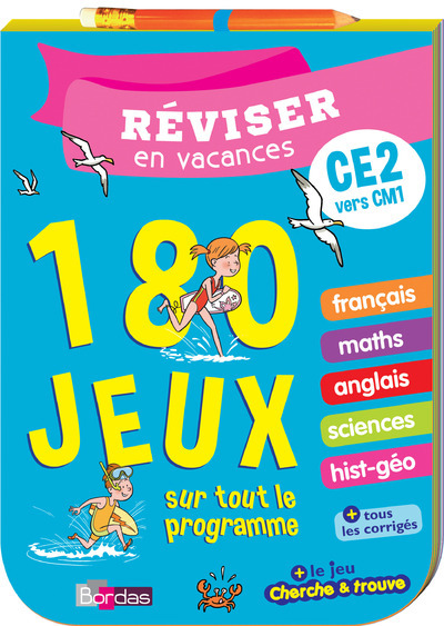 Picture of Réviser en vacances CE2 vers CM1 - 180 jeux sur tout le programme
