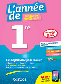 Picture of L'année de 1re - Enseignements communs