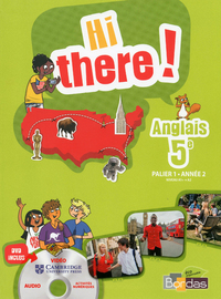 Image de Hi there ! Anglais 5e 2013 Manuel de l'élève avec DVD vidéo-audio Rom
