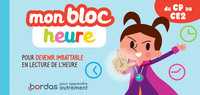 Image de Mon bloc heure du CP au CE2 - Pour devenir imbattable en lecture de l'heure