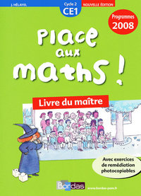 Image de Place aux maths ! CE1 2009 Livre du maître