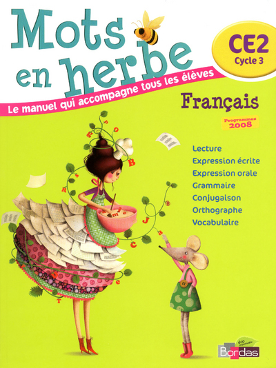 Image de Mots en herbe CE2 2012 Manuel de l'élève