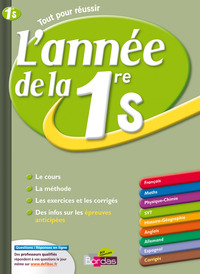Image de L'ANNEE DE LA 1ERE S - TOUT POUR REUSSIR