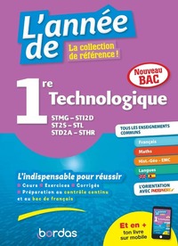 Picture of L'année de 1re Technologique STMG-STI2D-ST2S-STL-STD2A-STHR