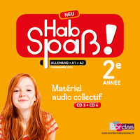 Picture of Hab Spaß ! Neu Allemand 2ème année 2016 Matériel audio collectif