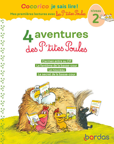Image de Cocorico Je sais lire ! 1res lectures - 4 aventures P'tites Poules - Niveau 2 - Tome 1
