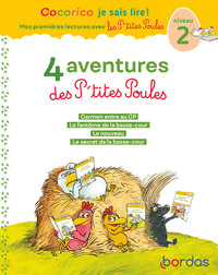 Image de Cocorico Je sais lire ! 1res lectures - 4 aventures P'tites Poules - Niveau 2 - Tome 1