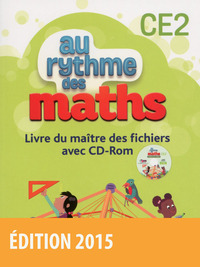 Image de Au Rythme des maths CE2 2015 Livre du maitre des fichiers + CD-Rom
