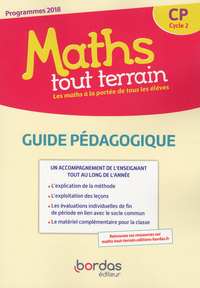 Image de Maths tout terrain CP 2019 Guide Pédagogique