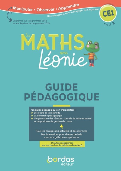 Picture of Les Maths avec Léonie CE1 2020 Livre du professeur