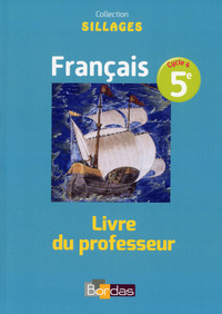 Picture of Sillages Français 5e 2016 Livre du professeur