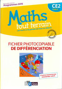 Image de Maths tout terrain CE2 2016 Fichier photocopiable de différenciation