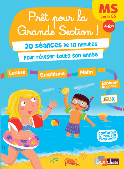 Picture of Prêt pour la Grande Section ! MS vers la GS 20 séances de 10 minutes pour réviser toute son année