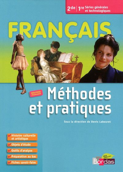 Image de FRANCAIS METHODES 2DE/1RE PROG 2010 GF