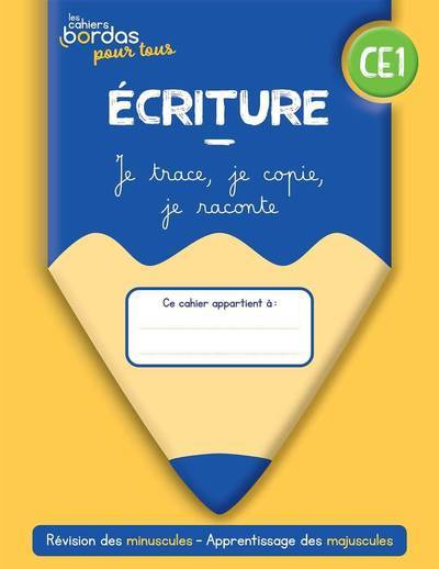 Picture of Cahiers Bordas pour tous - Ecriture CE1 - 2022 - Cahier - élève