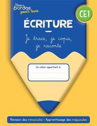 Picture of Cahiers Bordas pour tous - Ecriture CE1 - 2022 - Cahier - élève