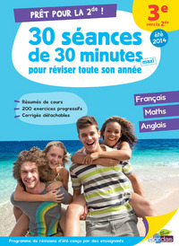 Image de PRET POUR LA 2DE ! 30 SEANCES DE 30 MINUTES POUR REVISER TOUTE SON ANNEE 3E VERS LA 2DE - ETE 2014