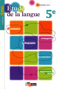 Image de Épithète Étude de la langue 5e 2010 Manuel de l'élève