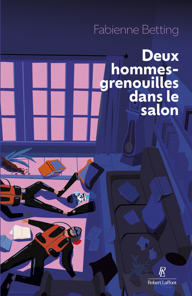 Picture of Deux hommes grenouilles dans le salon