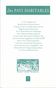 Image de DES PAYS HABITABLES N°7