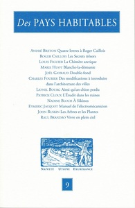 Picture of DES PAYS HABITABLES - N°9