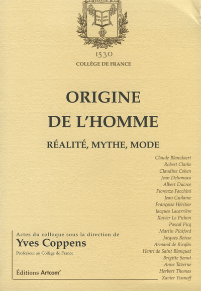 Picture of Origine de l'homme