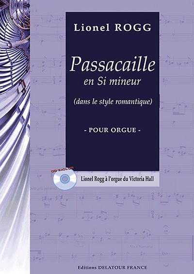 Picture of PASSACAILLE EN SI MINEUR POUR ORGUE (DANS LE STYLE ROMANTIQUE)