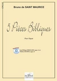 Image de 5 PIECES BIBLIQUES POUR ORGUE