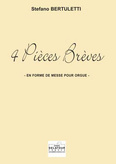 Picture of 4 PIECES BREVES EN FORME DE MESSE BASSE POUR ORGUE