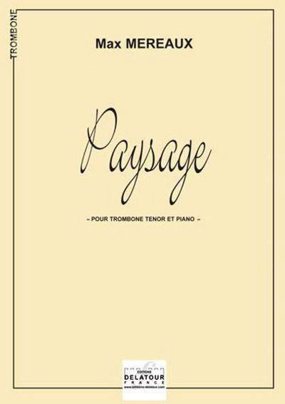Picture of PAYSAGE POUR TROMBONE TENOR ET PIANO