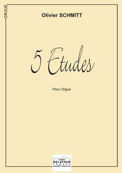 Picture of 5 ETUDES POUR GRAND ORGUE
