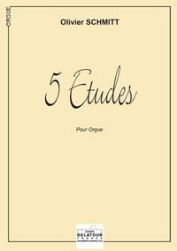 Picture of 5 ETUDES POUR GRAND ORGUE