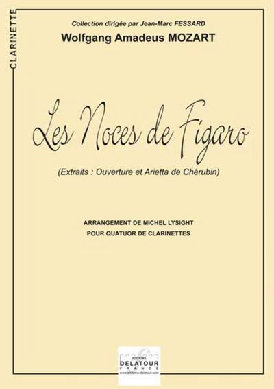 Picture of LES NOCES DE FIGARO KV 492 POUR 4 CLARINETTES