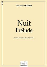 Picture of NUIT - PRELUDE POUR CLARINETTE BASSE ET GUITARE
