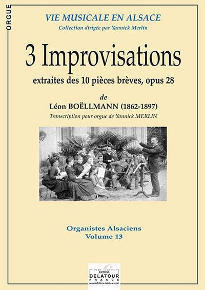 Picture of 3 IMPROVISATIONS POUR ORGUE