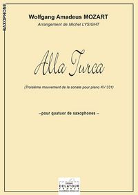 Picture of ALLA TURCA (VERSION QUATUOR DE SAXOPHONES)